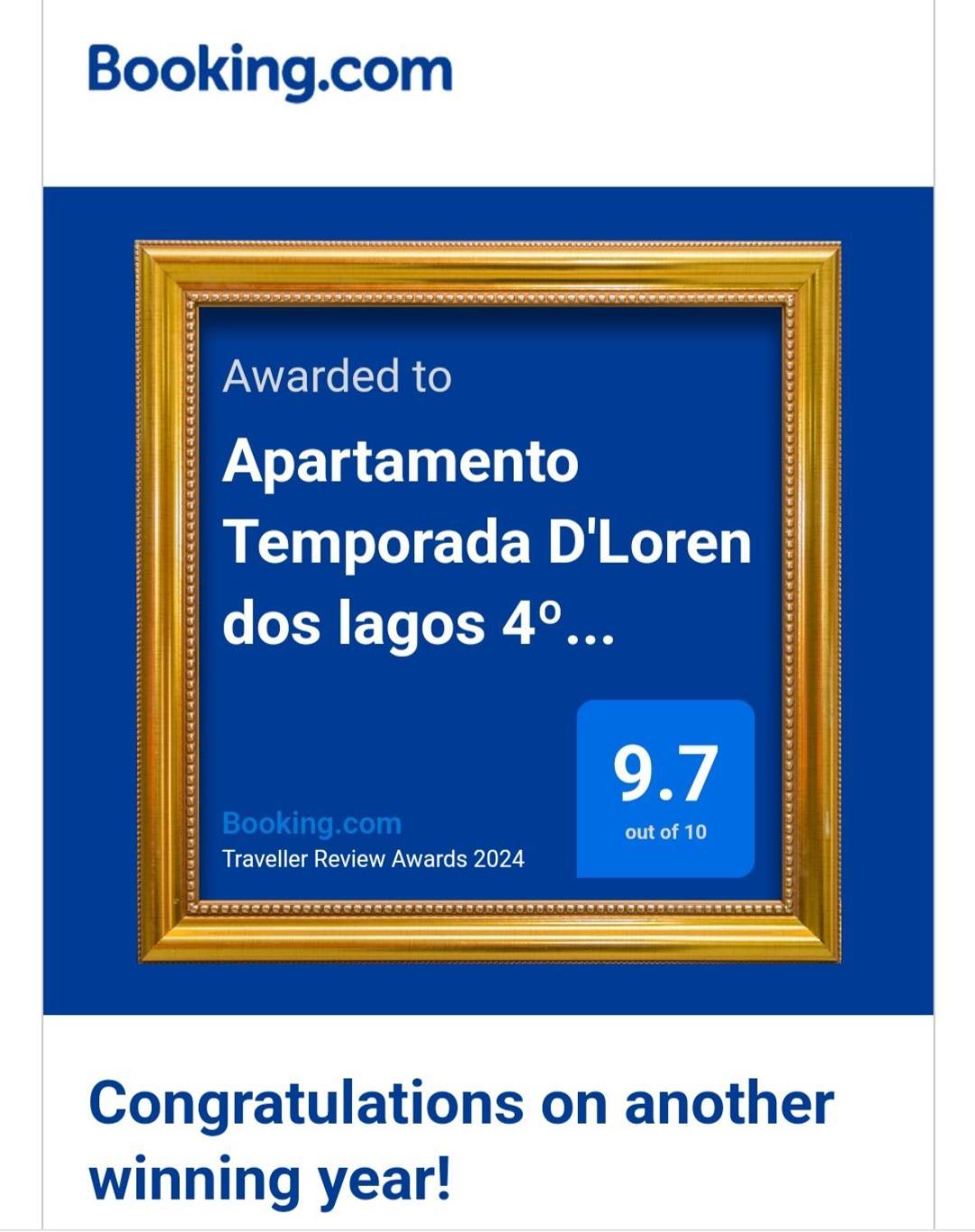 Apartamento Capitolio D'Loren Dos Lagos 4º Andar Esterno foto